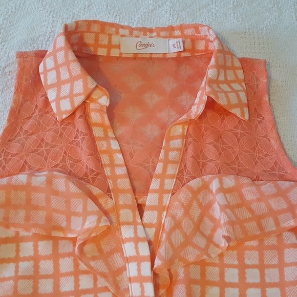 Women's Sz XS Sleevless Button Front Top Bundle - Picture 3 of 8
